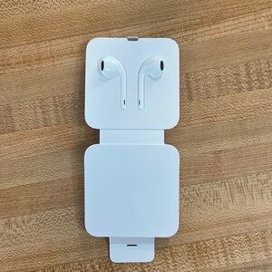 Apple wired earbuds